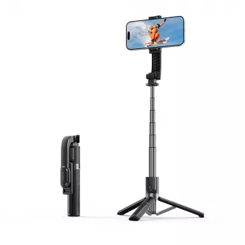 Selfie stick trepied ORICO SPV90 aluminiu mini trepied Bluetooth rotație 360° Negru