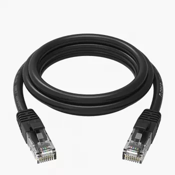 Cablu patch Ethernet ORICO PUG-C6 CAT6 30m - Negru
