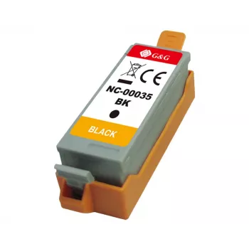 G&G Cartuș de cerneală compatibil negru GP-C35BK - randament ridicat - înlocuitor pentru Epson 603XL