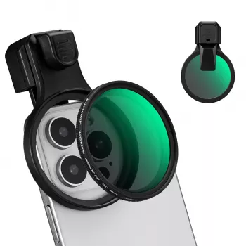 Filtru ND variabil K&F Concept ND2-ND32 58 mm cu clemă pentru smartphone