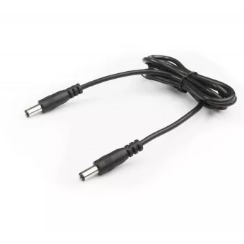 Cablu de alimentare DC SWIT ELECTRONICS S-7108 0,6m 5,5mm/2,1mm tată la tată