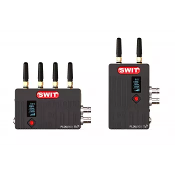 SWIT ELECTRONICS FLOW500 - sistem wireless de transmisie video Full-HD cu receptor și transmițător - 10,2 cm