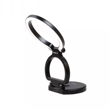 Lampă inelară Nanlite Lumo Polar Black