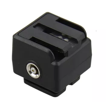 JJC Adaptor papuc Sony Alpha la standard ISO 518 cu port PC Sync