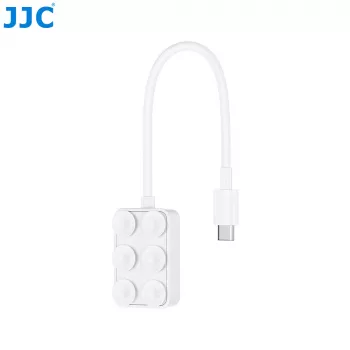 Cititor card Micro SD USB-C JJC PDB-UC cu 2x porturi USB-C, Space Gray