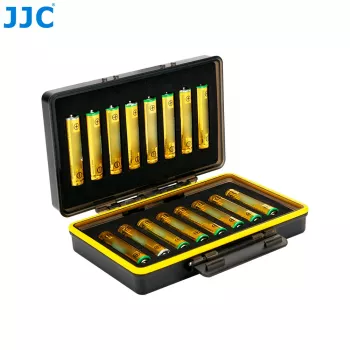 JJC Cutie de depozitare pentru baterii pentru 16x baterii AAA - plastic PP transparent