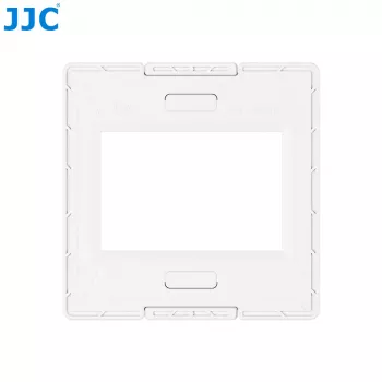 JJC SM-35x50 Ramă pentru diapozitive pentru film 35mm, ramă 50x50mm, fereastră 36x24mm, plastic ABS, de îmbinat, 50 bucăți