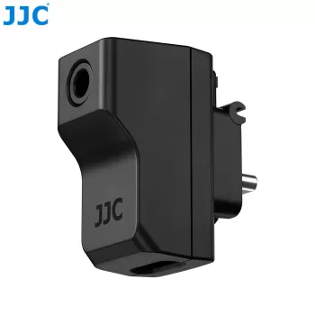 Adaptor audio JJC AD-X4 cu funcție de încărcare USB-C pentru Insta360 X4
