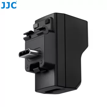 Adaptor audio JJC AD-X4 cu funcție de încărcare USB-C pentru Insta360 X4