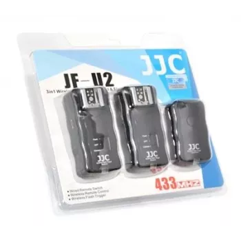 JJC JF-U2 Kit declanșator wireless pentru flash cu 2 receptoare