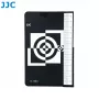 JJC 2-în-1 carton gri + tabel de calibrare a focalizării pentru ajustarea autofocusului