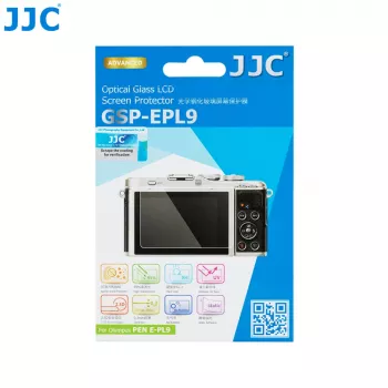 Folie de protecție din sticlă călită JJC pentru Olympus PEN E-PL9 / E-PL10 (LCD 3.0 inch)