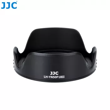Parasolar tip lalea JJC LH-YN50F18II pentru obiectiv Yongnuo YN 50mm f/1.8 II - negru