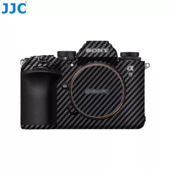 JJC Folie de protecție din fibră de carbon pentru Sony Alpha A9 III (ILCE-9M3) - negru