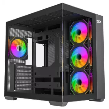 Carcasă gaming mid-tower Redragon EVO ARGB GC-623-PRO, neagră