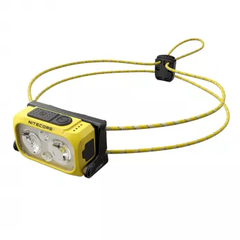 Lanternă frontală Nitecore NU21 Speed Yellow 360 lumeni