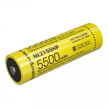Nitecore NL2155HP Baterie Li-ion 21700 5500mAh 3,6V Button Top protejată