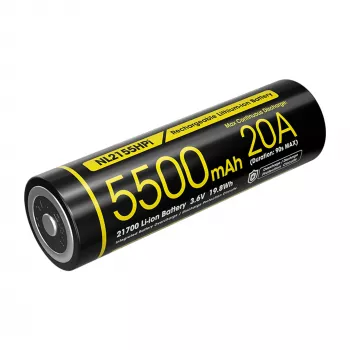 Acumulator litiu-ion Nitecore 21700 5500mAh 20A 3,6V Button Top