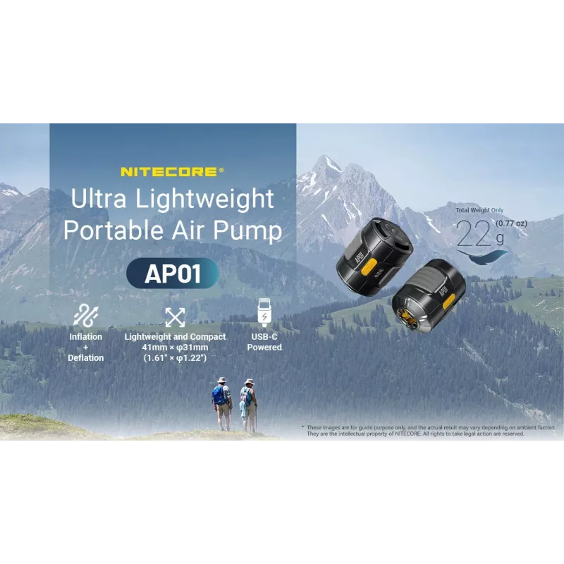 Nitecore AP01 Pompă electrică