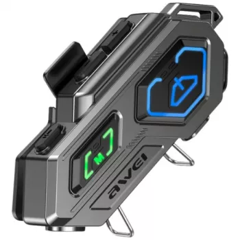 Cască intercom Bluetooth pentru motocicletă AWEI VS-6 negru
