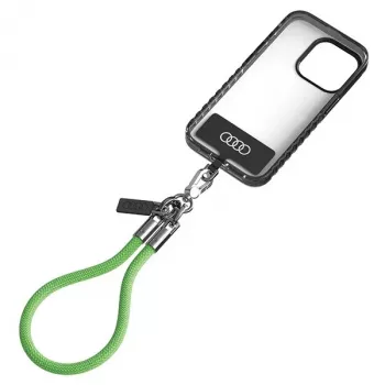 Șnur universal pentru telefon Audi 28 cm 8 mm, verde AU-HSL8-R8/D1-GN