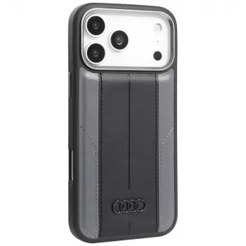 Etui Audi A6 Synthetic Leather MagSafe for iPhone 17 Pro Max Black