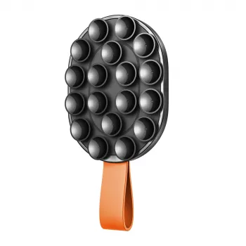 Suport auto magnetic pentru telefon Joyroom JR-ZS393-S cu ventuză pentru telefoane de 4,7-7 inch - Negru-Portocaliu