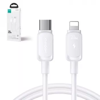 Cablu USB-C la Lightning Joyroom S-CL020A14 20W 480Mbps 1,2m Alb