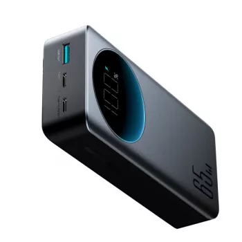 Power bank Joyroom JR-PBF05 Pro 30000mAh 65W cu afișaj digital 2x USB-C 1x USB-A - Negru