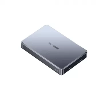 Power bank Joyroom JR-PBM08 Pro 22.5W 10000mAh cu încărcare wireless 2x USB-C - Gri