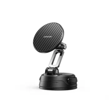Suport magnetic auto Joyroom JR-ZS51 cu ventuză pentru parbriz sau bord - negru