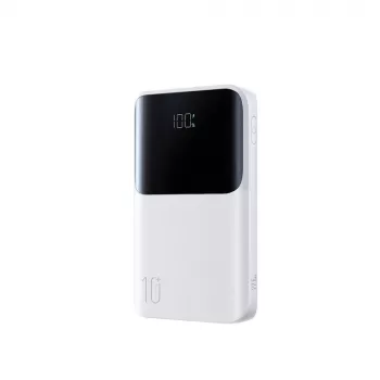 Power bank Joyroom JR-QP191 Star Series Mini 10000 mAh 22.5W cu afișaj digital Alb