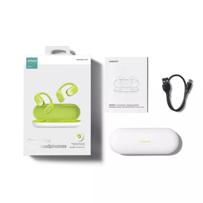 Căști true wireless open-ear Joyroom Openfree JR-OE1 - Verde