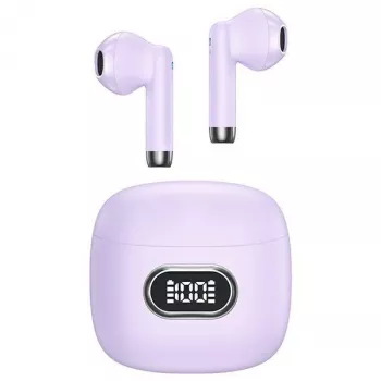 Căști true wireless USAMS IA II Series Bluetooth 5.3, mov, TWS, in-ear, IPX4, autonomie 28h, USB-C
