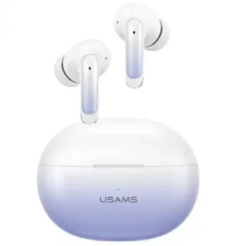Căști TWS USAMS X-donseries Bluetooth 5.3 cu ENC, albastre degrade (US-XD19)