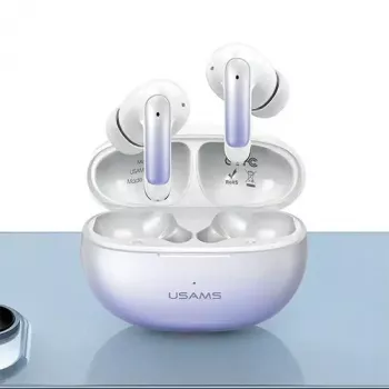 Căști TWS USAMS X-donseries Bluetooth 5.3 cu ENC, albastre degrade (US-XD19)