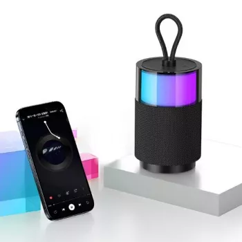Boxă portabilă USAMS YIN Series YX12 Bluetooth 5.3 5W neagră