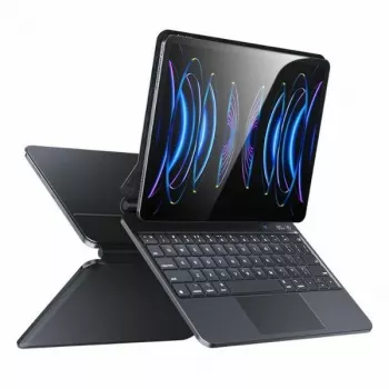 Husă cu tastatură USAMS Miaoke Series pentru iPad Pro 11 inch (2018-2022), neagră
