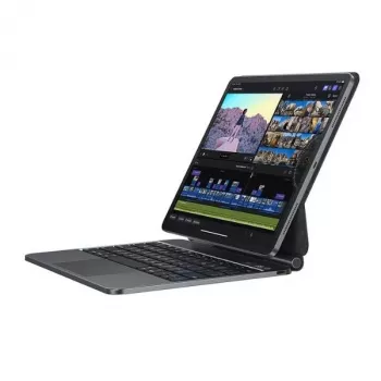 Husă cu tastatură USAMS Miaoke Series pentru iPad Pro 11 inch (2018-2022), neagră