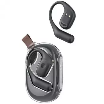 Căști wireless cu conducție aeriană USAMS G26 open-ear Bluetooth 5.3 negre
