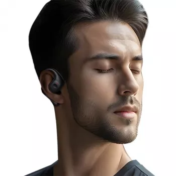 Căști wireless cu conducție aeriană USAMS G26 open-ear Bluetooth 5.3 albe BHUUG02