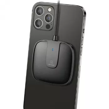 USAMS US-CD153 Încărcător wireless magnetic 15W pentru iPhone 12 Series negru