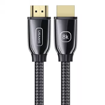 USAMS Cablu HDMI 2.1 3m Ultra HD 8K 48Gbps negru SJ498HD01