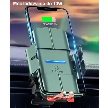 USAMS US-CD133 Power bank cu încărcare wireless 10W 10000mAh negru