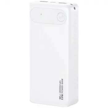 Power bank USAMS PB80 PD20W 20000mAh alb