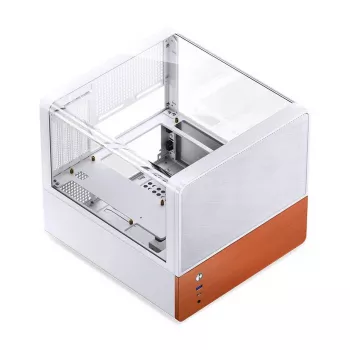 Carcasă PC Mini-ITX JONSBO V12, aluminiu, neagră