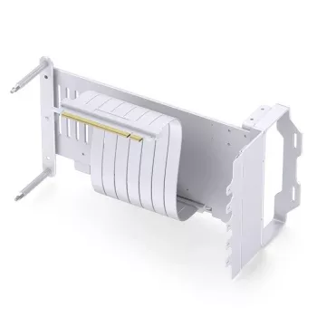 Kit de montare verticală GPU Jonsbo A50, cablu riser PCIe 5.0 175 mm - alb
