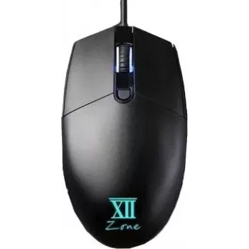 Mouse gaming REMAX XII-V3500 cu 7 culori schimbătoare, negru, optic cu fir USB, 6 butoane, 800-2400 DPI