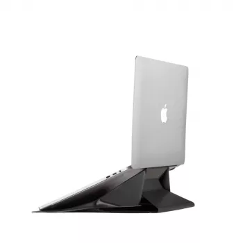 Husă pentru laptop Moft Sleeve 13 cu suport integrat, neagră