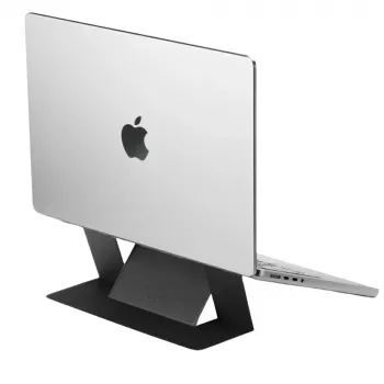 Suport autoadeziv pentru laptop MOFT, negru